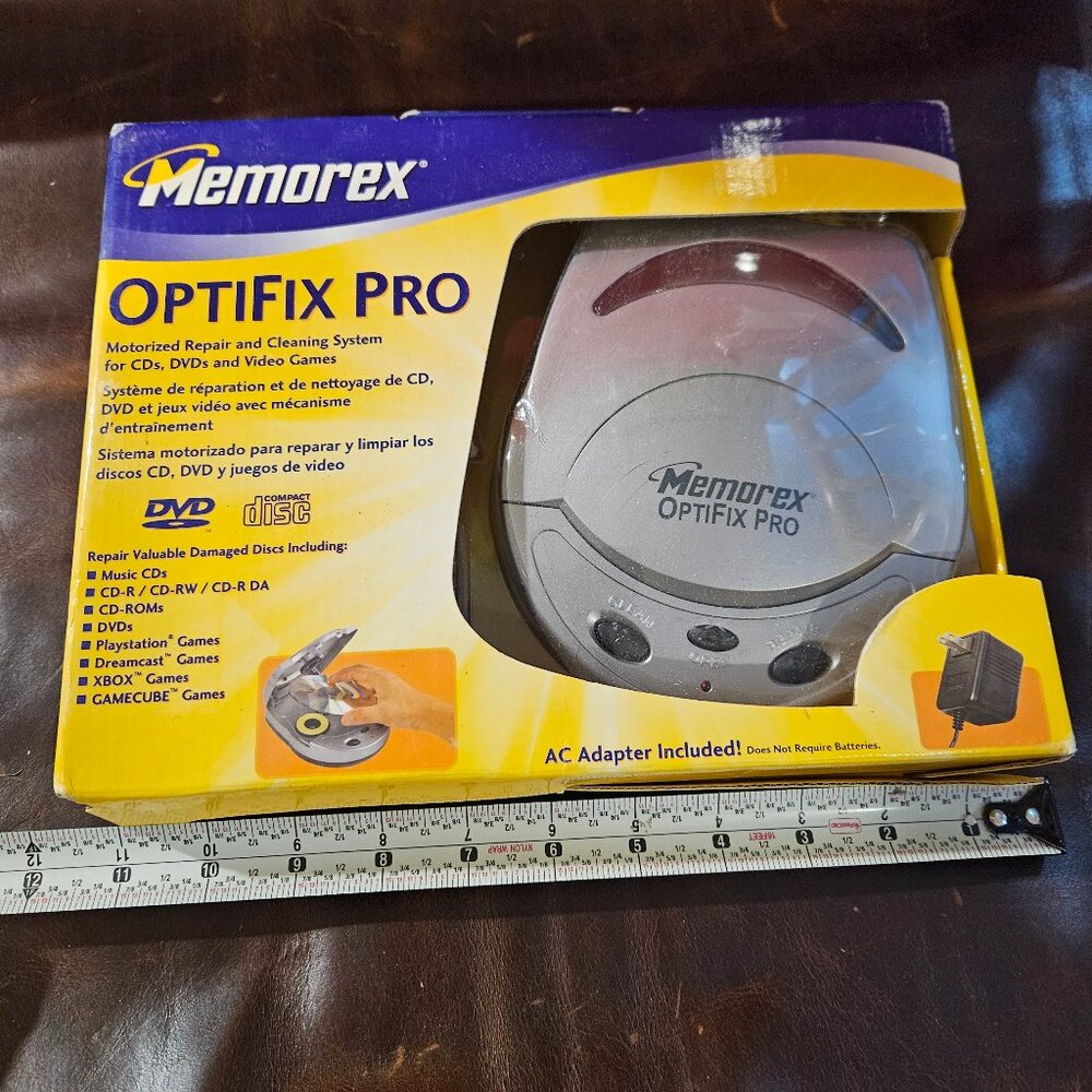 Memorex Optifix Pro Motorized Cleaning and Repair System